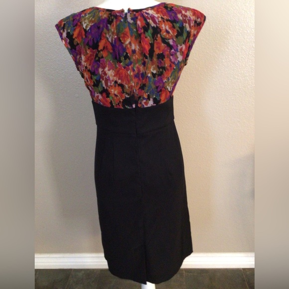 AB Studio Colorful Floral Midi Dress - Picture 6 of 6